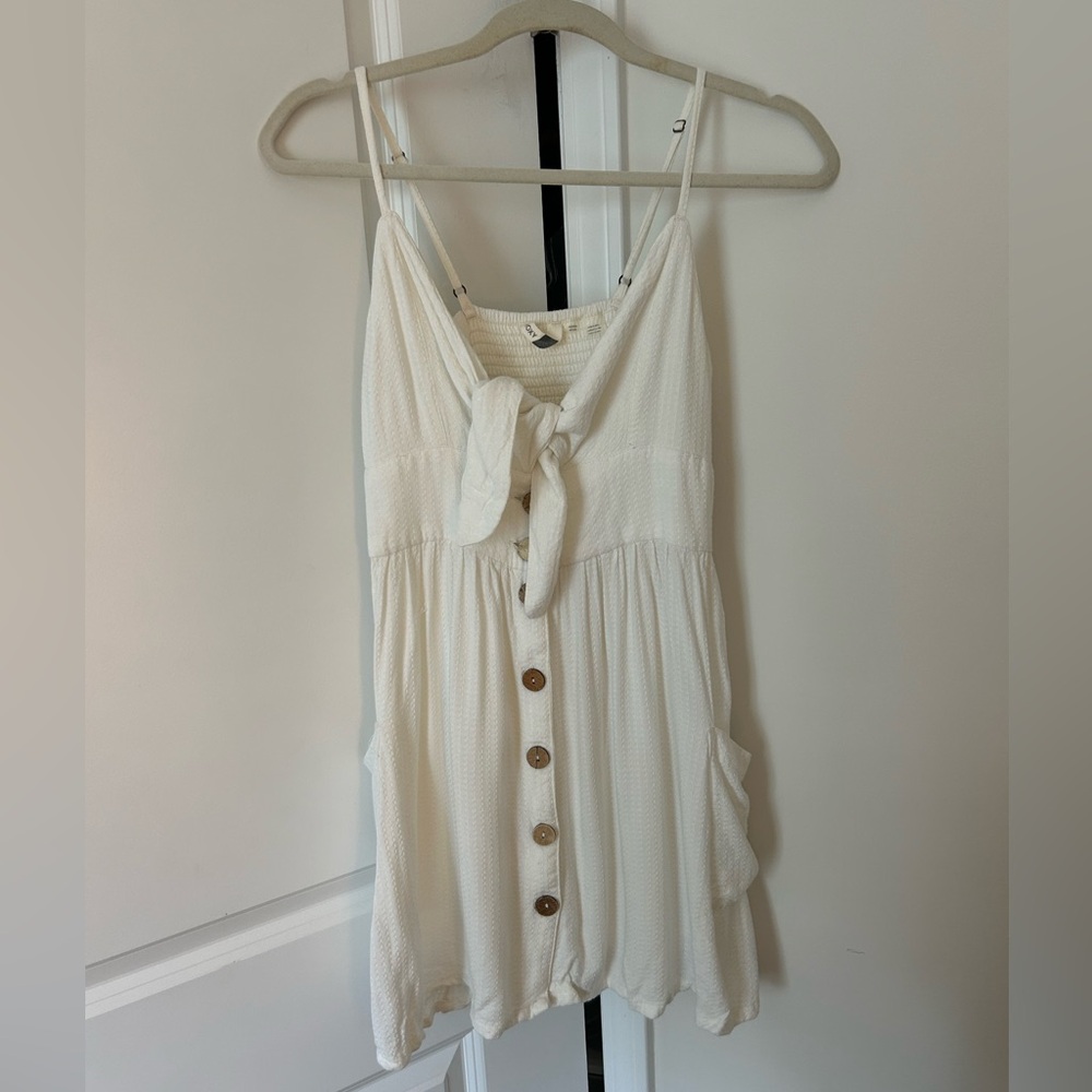 Roxy White Knit Dress